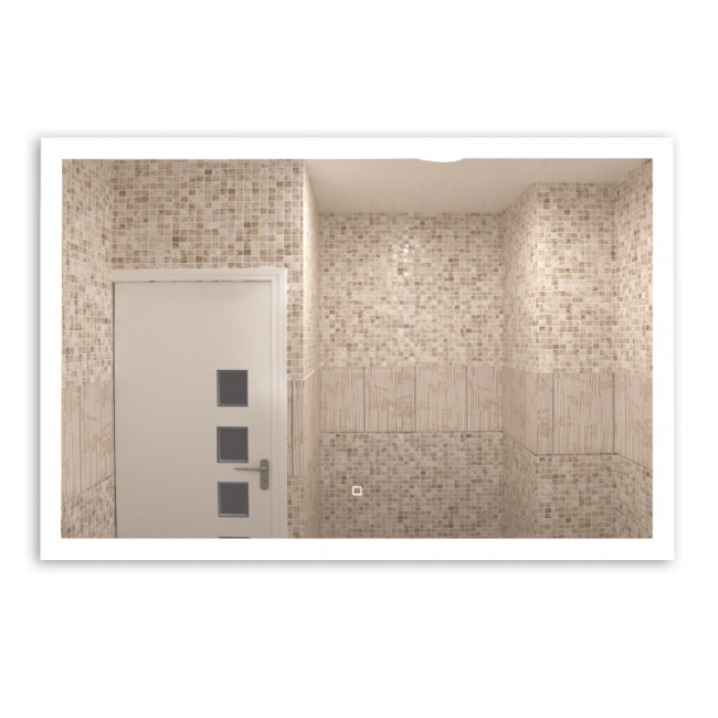 Зеркало MIXLINE "Ливия" 1200*800 сенсорный выключатель, светодиодная подсветка (543848) Зеркало MIXLINE "Ливия" 1200*800 сенсорный выключатель, светодиодная подсветка (543848)