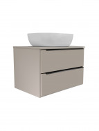 Тумба Runo Мальта 70 подвесная розовая/бежевая (00-00004896)