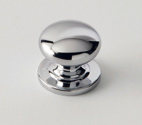 EBAN Tondo, ручка-кнопка для мебели, Цвет: хром