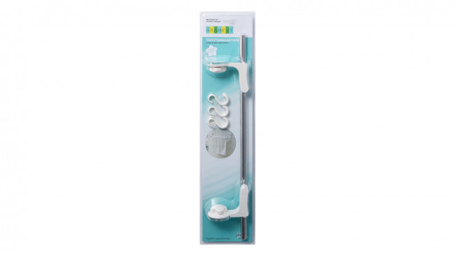 Полотенцедержатель трубчатый Grampus Element, GR-7077, 55 см, белый