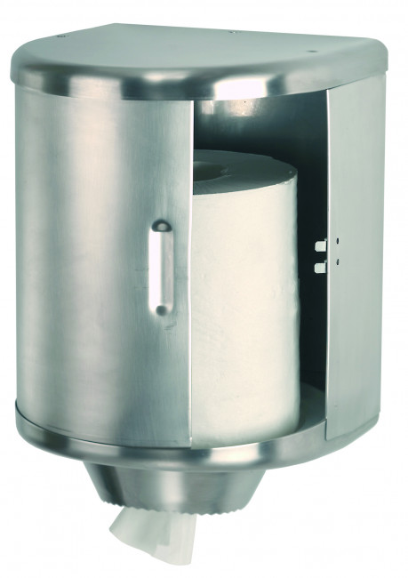 Диспенсер для бумажных полотенец Mediclinics Aura DT0303CS серый матовый Диспенсер для бумажных полотенец Mediclinics Aura DT0303CS серый матовый