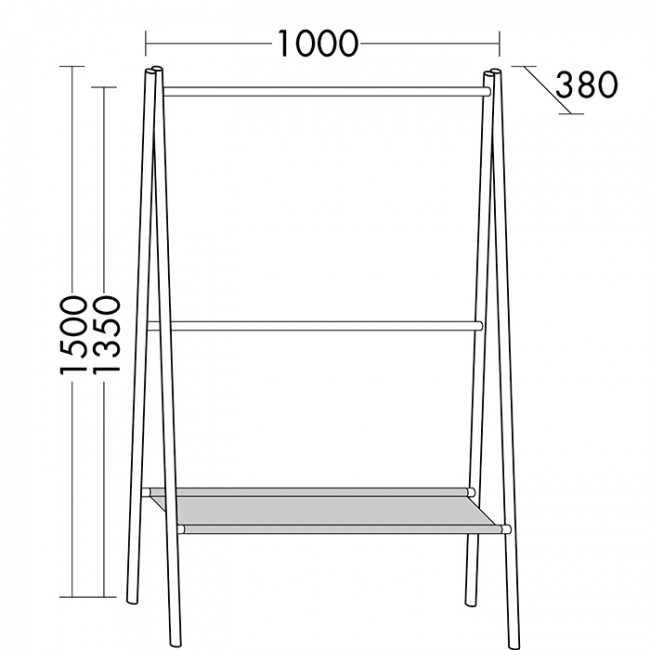 Burgbad Mya Полотенцедержатель 100x150см, напольный, цвет: дуб натуральный Burgbad Mya Полотенцедержатель 100x150см, напольный, цвет: дуб натуральный