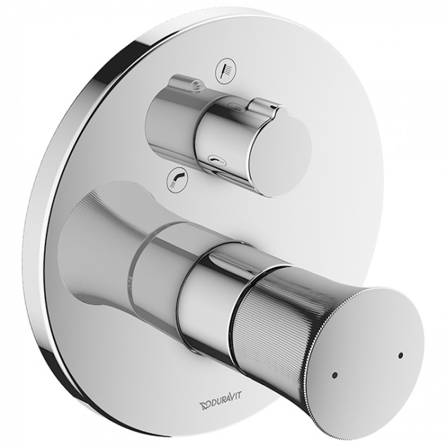 Duravit White Tulip Смеситель для ванны, встраиваемый, цвет: хром WT5210018010 Duravit White Tulip Смеситель для ванны, встраиваемый, цвет: хром WT5210018010