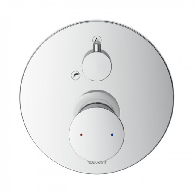 Duravit White Tulip Смеситель для ванны, встраиваемый, цвет: хром WT5210018010 Duravit White Tulip Смеситель для ванны, встраиваемый, цвет: хром WT5210018010