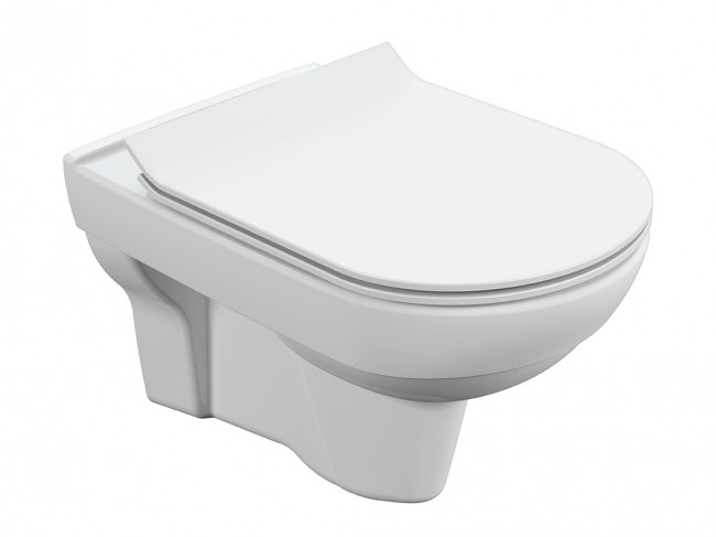 Подвесной унитаз Cersanit CITY Clean On DPL EO slim (S-MZ-CITY-COn-S-DL-w)