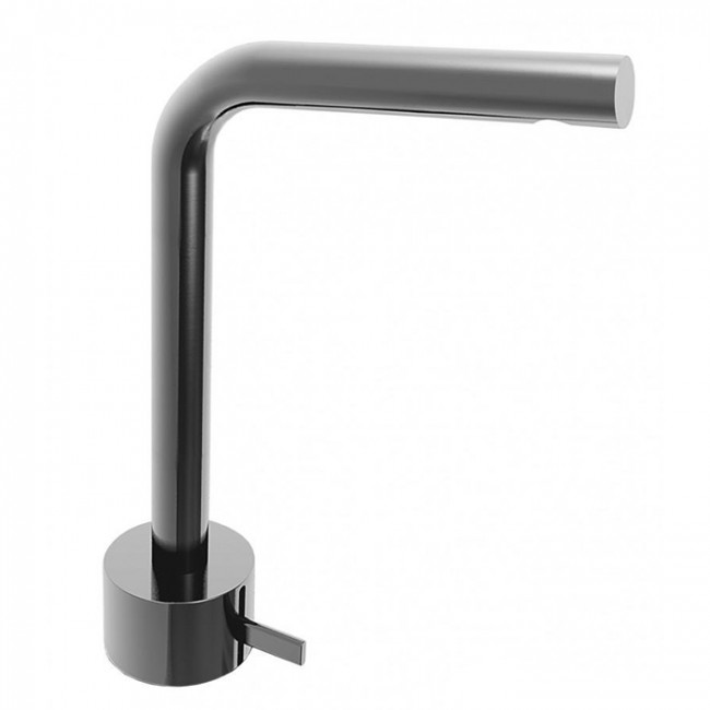 Fantini AF/21 Смеситель для раковины, 1 отв., высокий излив, излив: 15.5 см, цвет: матовая натуральная сталь Fantini AF/21 Смеситель для раковины, 1 отв., высокий излив, излив: 15.5 см, цвет: матовая натуральная сталь