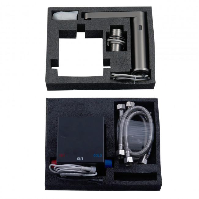 Смеситель FARADAY для умывальника сенсорный (FA-T81001-17)