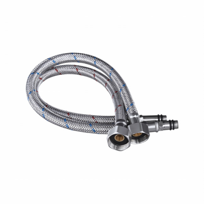 Смеситель Славен для умывальника с литым изливом (СЛ-ДВ-О10)