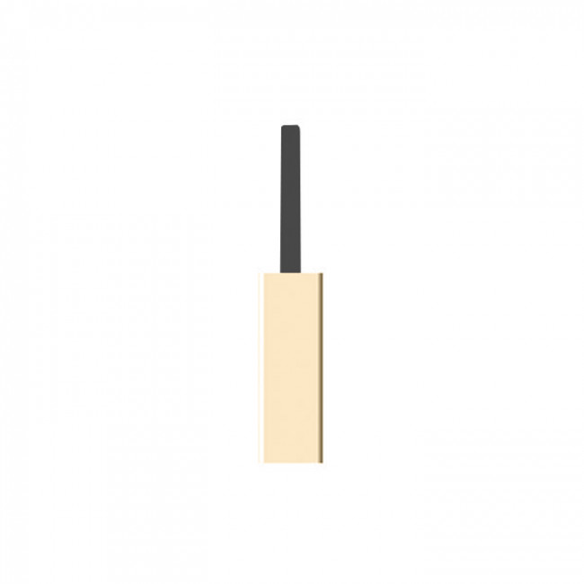 Bertocci Fly Туалетный ёршик, композит, цвет: бежевый /черный матовый