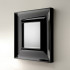 Devon&Devon Black Jack Зеркало 80х80 см, цвет: черный