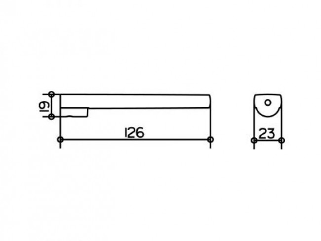 Держатель запасного рулона бумаги Keuco Moll 12763 010000 Держатель запасного рулона бумаги Keuco Moll 12763 010000