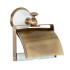 TW Harmony 219, держатель для т/б с крышкой, подвесной, цвет: белый/бронза TW Harmony 219, держатель для т/б с крышкой, подвесной, цвет: белый/бронза