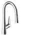 Hansgrohe Talis M51 Смеситель для кухни на 1 отв, поворотный излив: 21.3см с вытяжным душем, 2jet, h:18.5см, цвет: хром Hansgrohe Talis M51 Смеситель для кухни на 1 отв, поворотный излив: 21.3см с вытяжным душем, 2jet, h:18.5см, цвет: хром