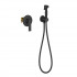 Смеситель встроенный с гигиеническим душем Timo Anni (2789/03SM) черный Смеситель встроенный с гигиеническим душем Timo Anni (2789/03SM) черный