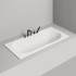Salini Ornella Axis 180 Встраиваемая ванна 180х80х60см, прямоугольная, материал: S-Stone, цвет: белый матовый