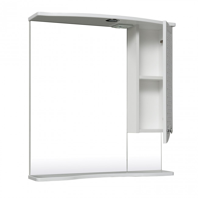 Зеркальный шкаф Runo правый Милано 65 (УТ000002097) Зеркальный шкаф Runo правый Милано 65 (УТ000002097)