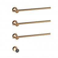 Полотенцесушитель электрический, встроенный Timo Saona розовое золото (030/19SM)