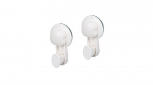 Крючок одинарный Grampus Blonde, GR-7080, 2 шт. в упаковке, белый