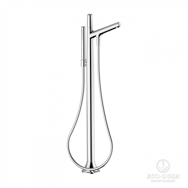 Cisal Vita Смесителя на ванну, отдельностоящий, с ручным душем, цвет: хром