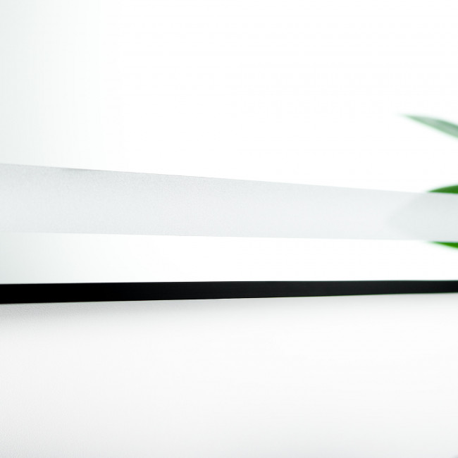 Зеркало FIXSEN с подсветкой LED прямоугольное 100х80 см черное (FX-2100B)