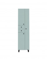 Шкаф-колонна Runo 50 правый бирюзовый (00-00004890)