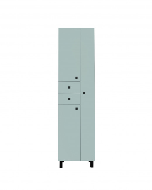 Шкаф-колонна Runo 50 правый бирюзовый (00-00004890) Шкаф-колонна Runo 50 правый бирюзовый (00-00004890)