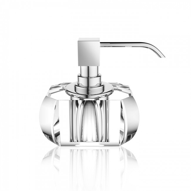 Decor Walther Kristall SSP Дозатор для мыла, настольный, цвет: хрусталь/хром Decor Walther Kristall SSP Дозатор для мыла, настольный, цвет: хрусталь/хром