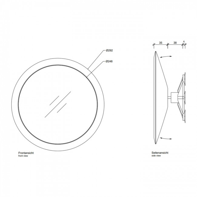 Decor Walther SPT 12 Косметическое зеркало 23.5см, подвесное, с присосом, увел. 5x, цвет: хром Decor Walther SPT 12 Косметическое зеркало 23.5см, подвесное, с присосом, увел. 5x, цвет: хром