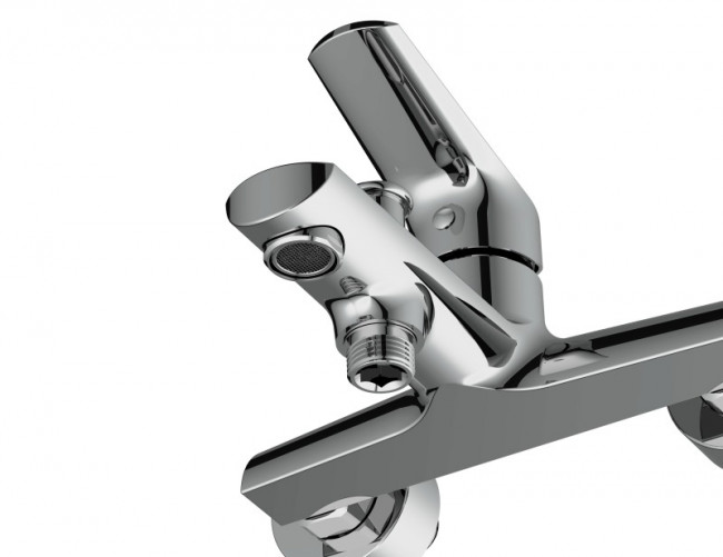 Комплект Cersanit FLAVIS 3 в 1 смеситель для ванны FLAVIS смеситель для раковины FLAVIS душевая стойка VIBE (64508)