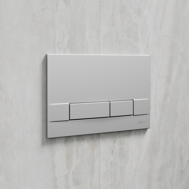 Комплект 3в1: Инсталляция Lemark PENEDA с кнопкой смыва BIT хром матовый + унитаз подвесной FLOREX Торнадо (100803421)