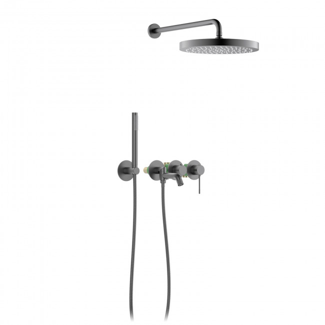 Душевая система встроенная Timo Saona черное золото (SX-2348/18SM) Душевая система встроенная Timo Saona черное золото (SX-2348/18SM)