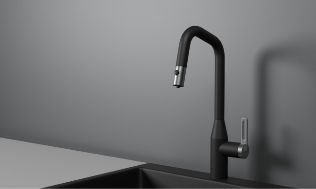 Смеситель для кухни GRANULA с выдвижным изливом и подключением к фильтру (8171, ТУРМАЛИН) Смеситель для кухни GRANULA с выдвижным изливом и подключением к фильтру (8171, ТУРМАЛИН)