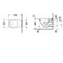 Duravit D-Code Унитаз подвесной с горизонтальным смывом, 35.5x54см, Цвет: Белый