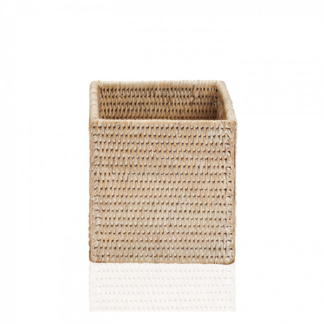 Decor Walther Basket BOD Универсальная коробка 14x14x14см, настольная, цвет: ротанг светлый