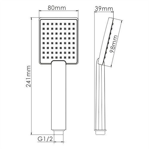 WasserKRAFT A141 Лейка 1-функциональная