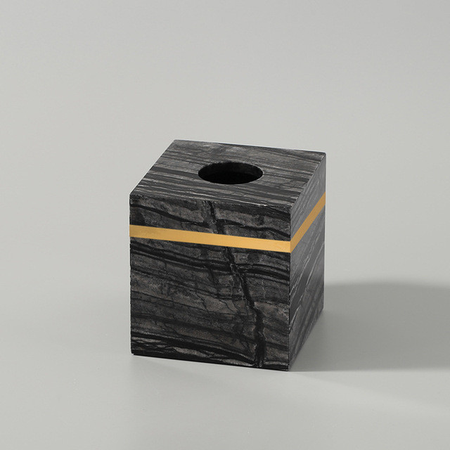 Бокс для салфеток (салфетница) Kassatex Nobiliti NOT-TH-BLK Бокс для салфеток (салфетница) Kassatex Nobiliti NOT-TH-BLK