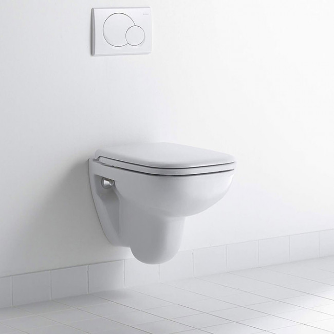 Duravit D-Code Унитаз подвесной компакт с вертикальным смывом, 35x48см, Цвет: Белый