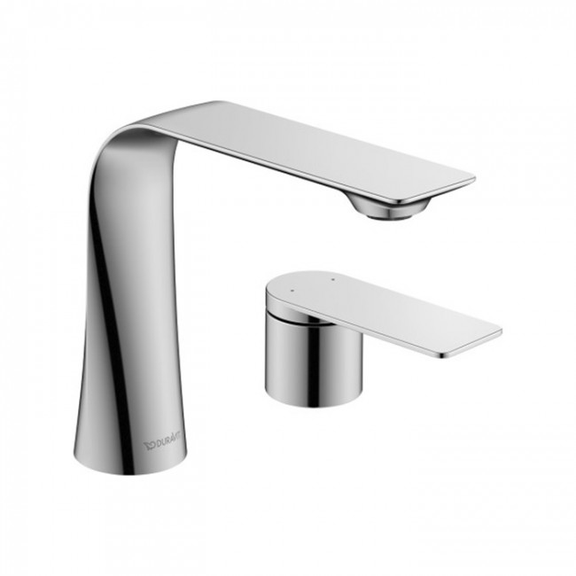 Duravit D.1 Смеситель для раковины на 2 отв., цвет: хром