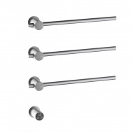 Полотенцесушитель электрический, встроенный Timo Saona никель (030/13SM)