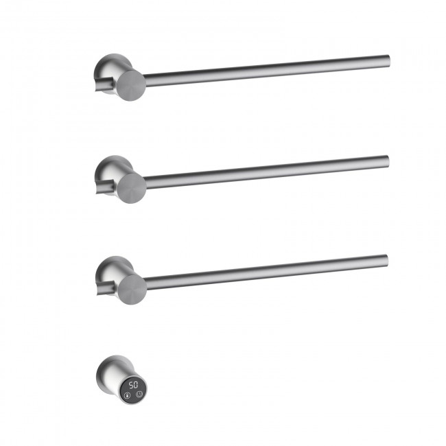 Полотенцесушитель электрический, встроенный Timo Saona никель (030/13SM) Полотенцесушитель электрический, встроенный Timo Saona никель (030/13SM)