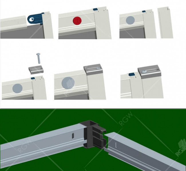 Душевой уголок RGW CL-54 800x800 мм Хром/Прозрачное Душевой уголок RGW CL-54 800x800 мм Хром/Прозрачное