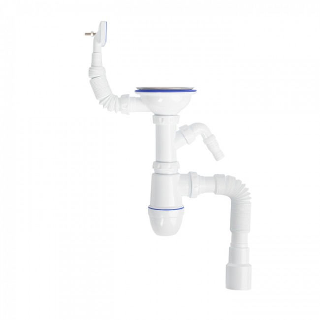 Сифон IDDIS для мойки с выпуском 3 1/2 с переливом и и отводом Kitchen Line (S11UPS0i84) Сифон IDDIS для мойки с выпуском 3 1/2 с переливом и и отводом Kitchen Line (S11UPS0i84)